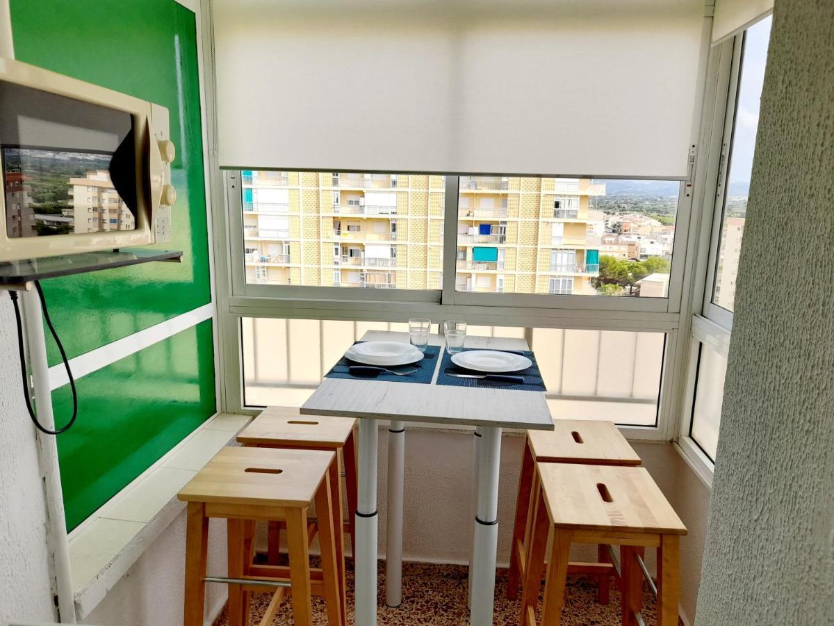 Apartamento Vistas Al Mar, 11 Planta, 50M Playa!! Miramar Exteriör bild