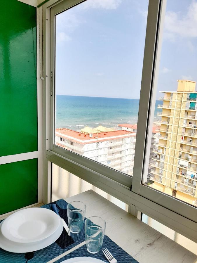 Apartamento Vistas Al Mar, 11 Planta, 50M Playa!! Miramar Exteriör bild