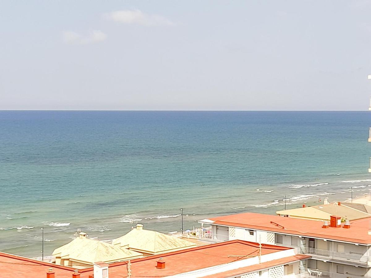 Apartamento Vistas Al Mar, 11 Planta, 50M Playa!! Miramar Exteriör bild