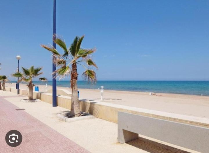 Apartamento Vistas Al Mar, 11 Planta, 50M Playa!! Miramar Exteriör bild
