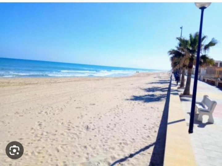 Apartamento Vistas Al Mar, 11 Planta, 50M Playa!! Miramar Exteriör bild