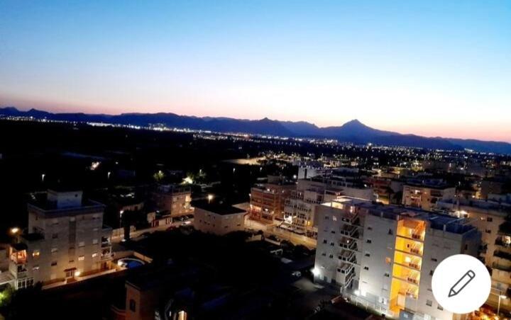 Apartamento Vistas Al Mar, 11 Planta, 50M Playa!! Miramar Exteriör bild